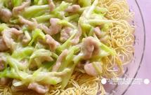 韭黄肉丝两面黄