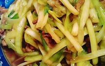 韭黄炒肉