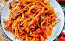 下粥神菜༄「豆瓣酱炒芥菜丝」༄