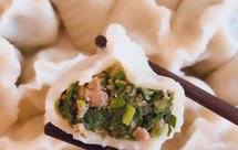 荠菜猪肉饺子