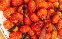 小龙虾 （紫苏烧虾球）