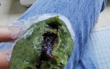 随意发挥的青团（艾叶/蒿子）