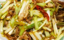 最好吃的韭黄炒肉