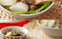 皮蛋冬笋清汤牛腩【松下分体式饭煲】