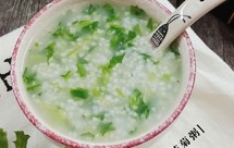 小米苦菊粥
