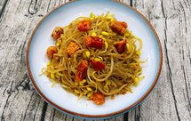 黄豆芽炒粉条，又一款下饭神器！