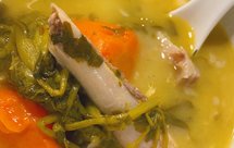 西洋菜蜜枣萝卜扇骨煲鲮鱼