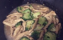 蚝油西洋菜炒鸡胸肉