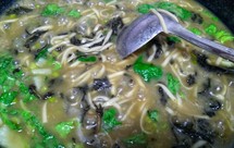 山野菜杂面条的家常做法