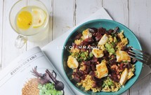 甜菜根西洋菜糙米沙拉