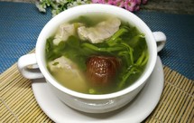 悦妈靓汤之～西洋菜蜜枣猪展肉汤