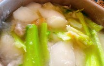 冬季快手暖菜滑肉汤