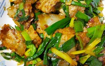 蒜苗回锅肉——经典川菜