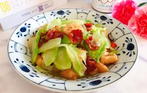 小米椒腊肠儿菜油豆腐