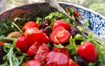 芝麻菜&甜菜根&番茄 油醋汁沙拉