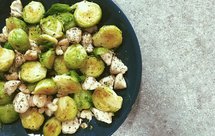 少油少盐| 虾仁鸡胸炒球芽（孢子）甘蓝Brussel Sprouts| 减脂•健身