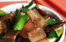 青蒜炒腊肉