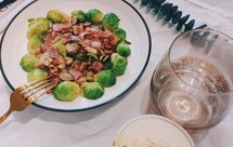 生酮食谱㊙️|培根口蘑孢子甘蓝