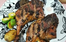 秘制黑胡椒烤鸭腿