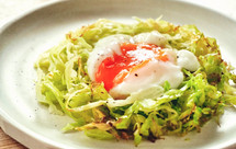 小煎卷心菜配鸡蛋 | 早餐版