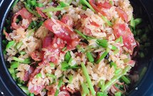 懒人版香肠煲仔饭