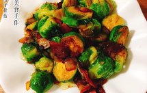 蚝油培根孢子甘蓝