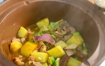 孢子甘蓝土豆炖牛腩