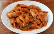 小美锅家宴之热菜（5）：茄汁大虾