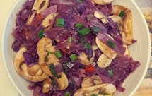 纯素爽口西红柿包菜