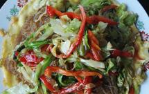 宁夏铁板粉丝包菜