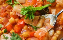 素炖鹰嘴豆（Vegan Chickpea Stew）