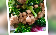 鹰嘴豆芥子粉拌西篮花