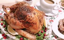 感恩节烤火鸡