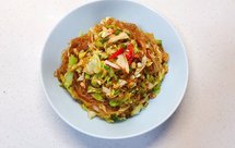 虾膏蟹肉棒包菜炒粉丝 by wqy