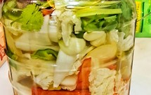 酸甜可口的泡菜（一晚即成）