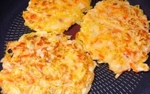 美味卷心菜丝煎饼