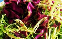 5分钟菜谱：紫甘蓝拌苦菊
