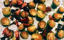 超简单的培根烤Brussel Sprouts（孢子甘蓝）