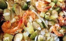 烤海鲜孢子甘蓝(超简单）