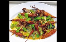 香烤小胡萝卜和孢子甘蓝 Time 40min 