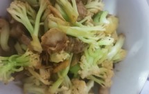 超下饭，菜花炒肉