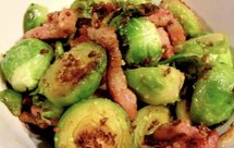 日式蜂蜜芥末拌炒孢子甘蓝