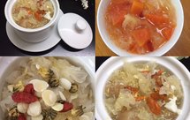 银耳汤（冰糖银耳汤，木瓜银耳汤，雪梨炖银耳）