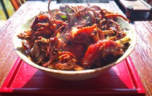 茶树菇红烧鸡｜山茶油