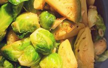 蒜蓉黄油孢子甘蓝