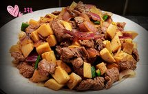 黑胡椒杏鲍菇牛肉粒，香嫩锁汁，少油不胖，小窍门都告诉你