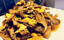 平菇炒鸡蛋