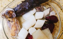 鱼胶海参松茸汤 养生壶