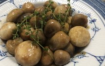 蒜香蚝油蘑菇草菇