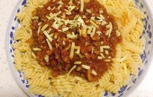 番茄酱意大利面